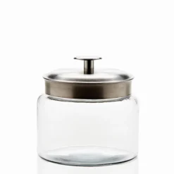 1 1/2 Quart Anchor Mini Montana Jar with Silver Metal Cover | 4 Pack<Jar Store Fashion