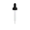 18-400 Black PP Dropper 66mm Pipette | 25 Pack<Jar Store Outlet