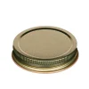 70-450 Gold Metal Lid | 12 Pack<Jar Store Sale