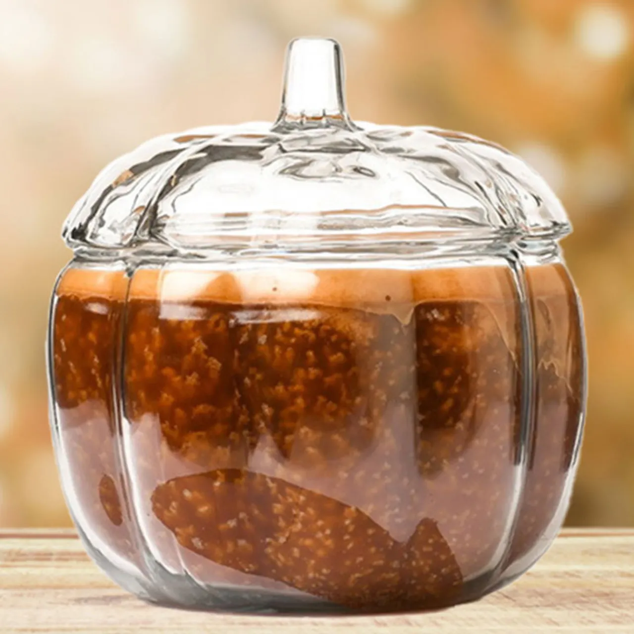 70 oz. Anchor Pumpkin Jar with Lid<Jar Store Hot