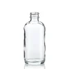 4 oz Clear Boston Round Bottle 22-400 | 12 Pack<Jar Store Hot