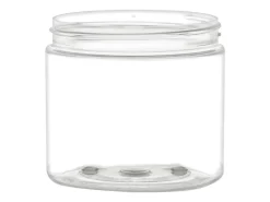 16 oz Clear PET Straight Sided Jar 89-400 | 36 Pack<Jar Store Hot
