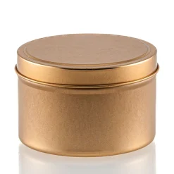 8 oz Rose Gold Candle Tin with Feet | 12 Pack<Jar Store Hot
