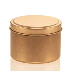 6 oz Rose Gold Candle Tin with Feet | 12 Pack<Jar Store Hot