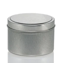 6 oz Silver Candle Tin with Feet | 12 Pack<Jar Store Fashion