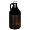 64 oz Libbey Amber Growler with Cap | 6 Pack<Jar Store Outlet