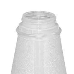 32 oz Natural HDPE Tall Square Tamper Evident Bottle 38-400 | 12 Pack<Jar Store Hot