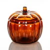 70 oz. Orange Anchor Pumpkin Jar with Lid<Jar Store Clearance