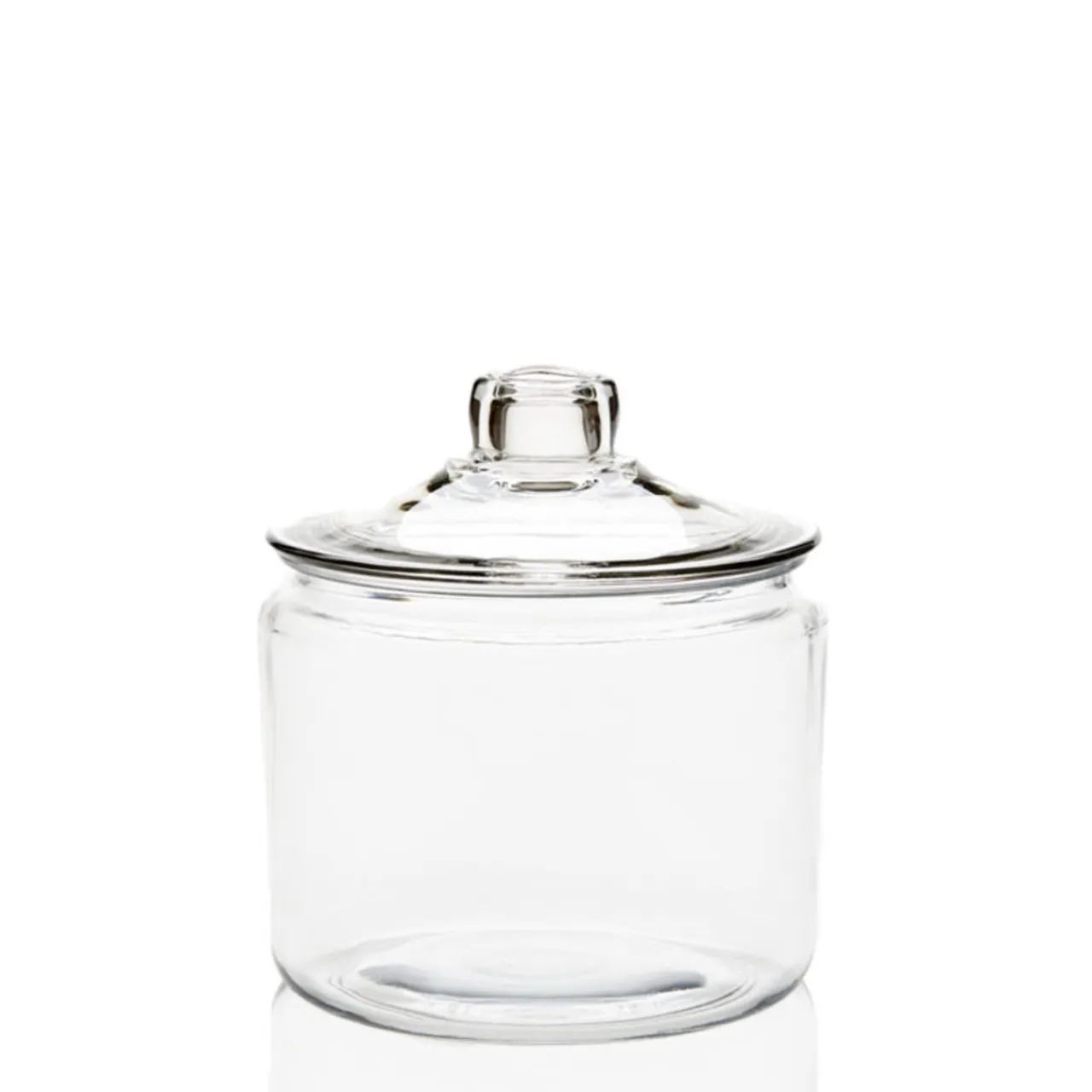 3 Quart Anchor Heritage Hill Jar with Glass Lid<Jar Store Clearance