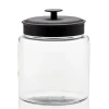 3 Quart Anchor Mini Montana Jar with Black Metal Cover | 2 Pack<Jar Store Sale