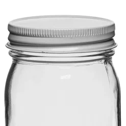 70-450 White Metal Lid | 12 Pack<Jar Store Best