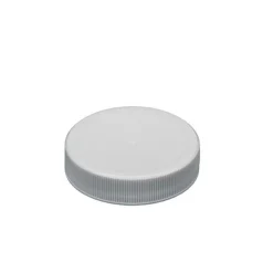 48-400 White Polypropylene Cap with Liner | 12 Pack<Jar Store Best