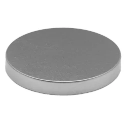 Anchor Brushed Silver Metal Cover | 12 Pack<Jar Store Hot