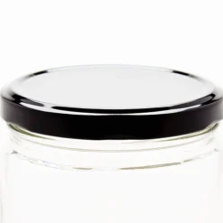 Black 82mm Twist Off Lid | 12 pack<Jar Store Fashion