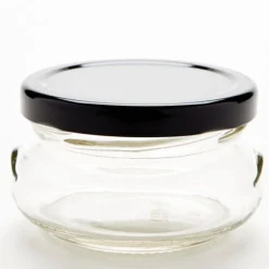 Black 70mm Twist Off Lid | 12 Pack<Jar Store Online