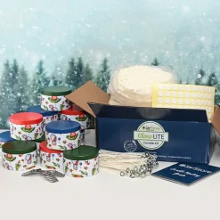 Glow Lite Candle Making Kit with 8 oz Holiday Tins<Jar Store Discount