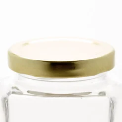 Gold 58mm Twist Off Lid | 12 Pack<Jar Store Outlet