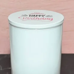 Happy Birthday Wood Lid | 12 Pack<Jar Store Outlet