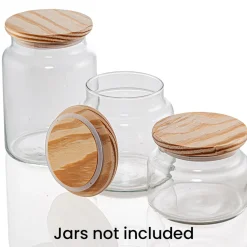 Harmony Pine Lid for Apothecary Jars | 12 Pack<Jar Store Fashion