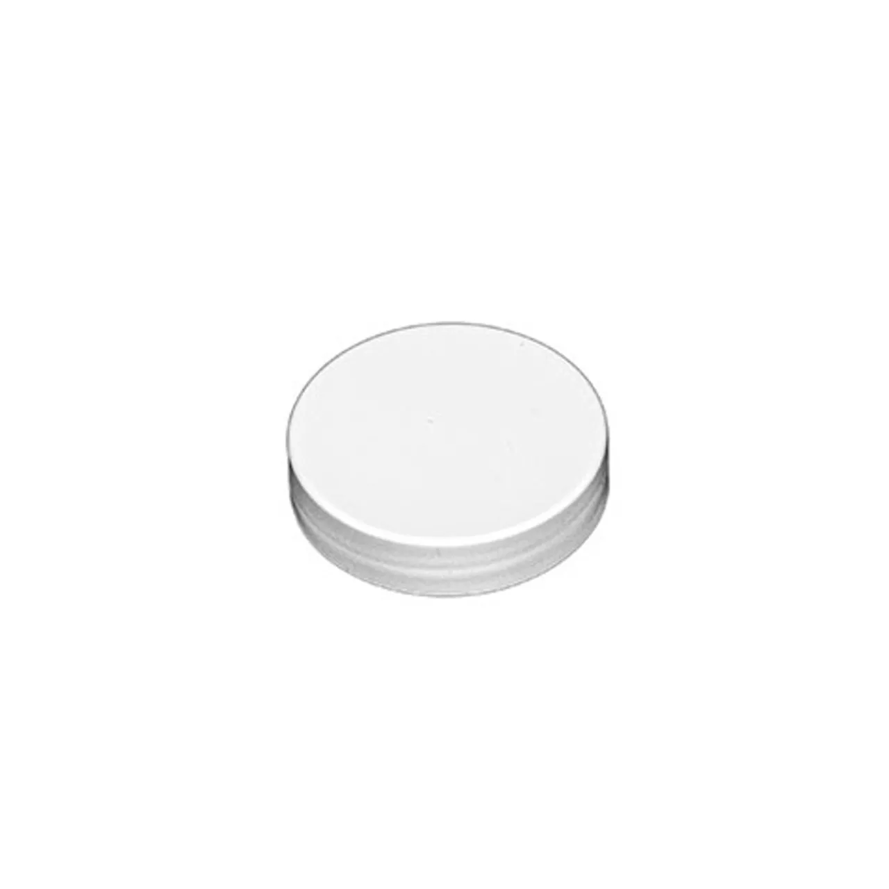 White 48-400 Smooth Sided Cap with Liner | 36 Pack<Jar Store Best