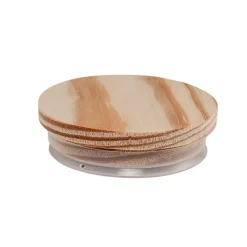 Woodland Pine Lid for Anchor Madison 3 Inch | 12 Pack<Jar Store Clearance